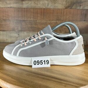 Hey Dude Shoes Womens 9 Stone Gray Brown Karina Joy Lace Up or Slip On